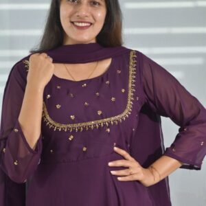 Aadira-💜 flaired anarkali