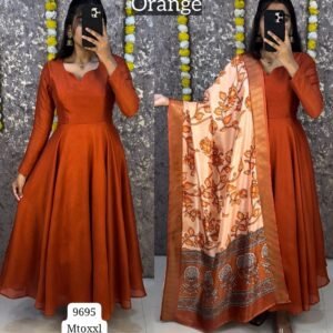 Anarkali with Shawl✨♥️
